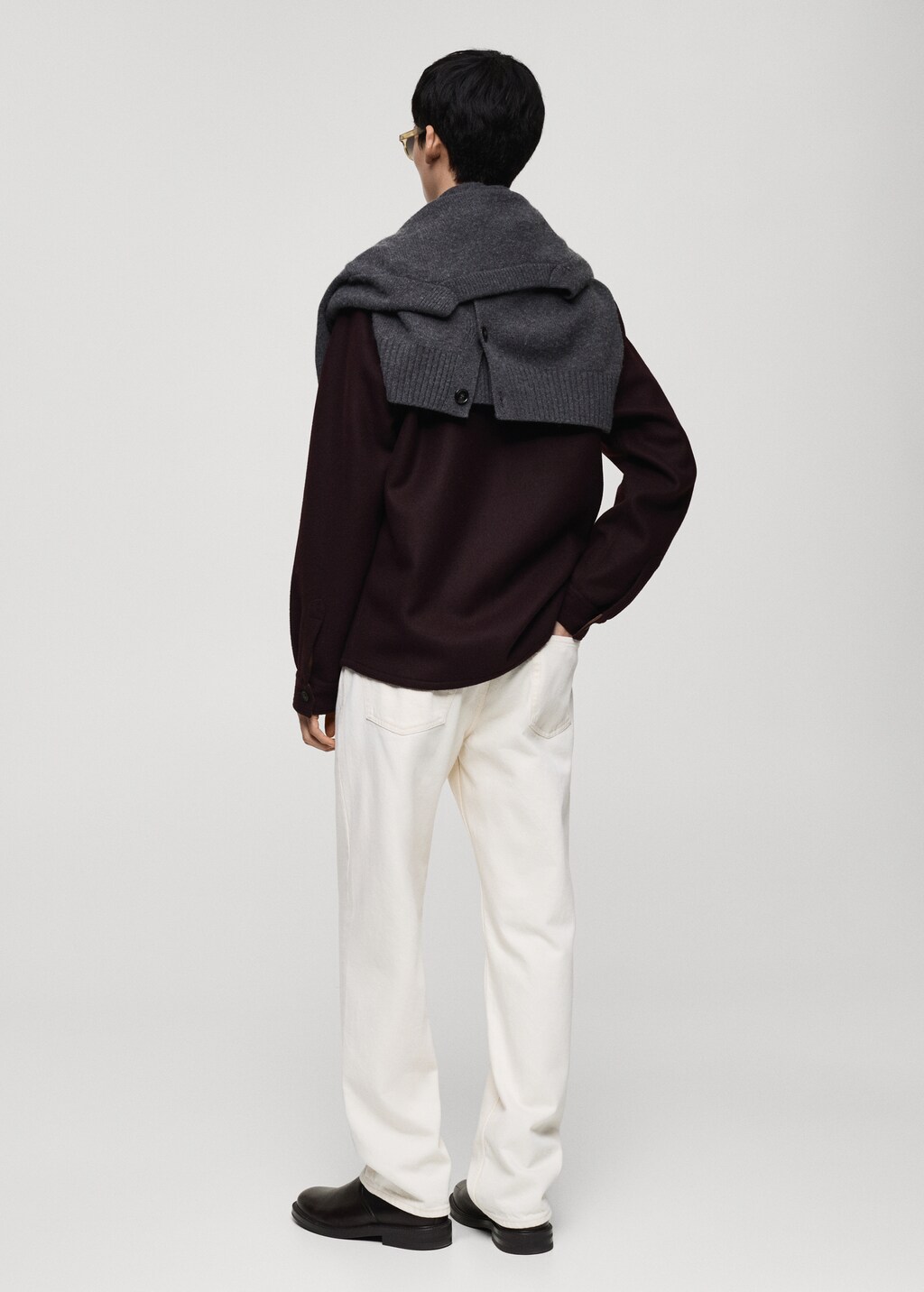 Moby straight-fit black jeans - Black denim