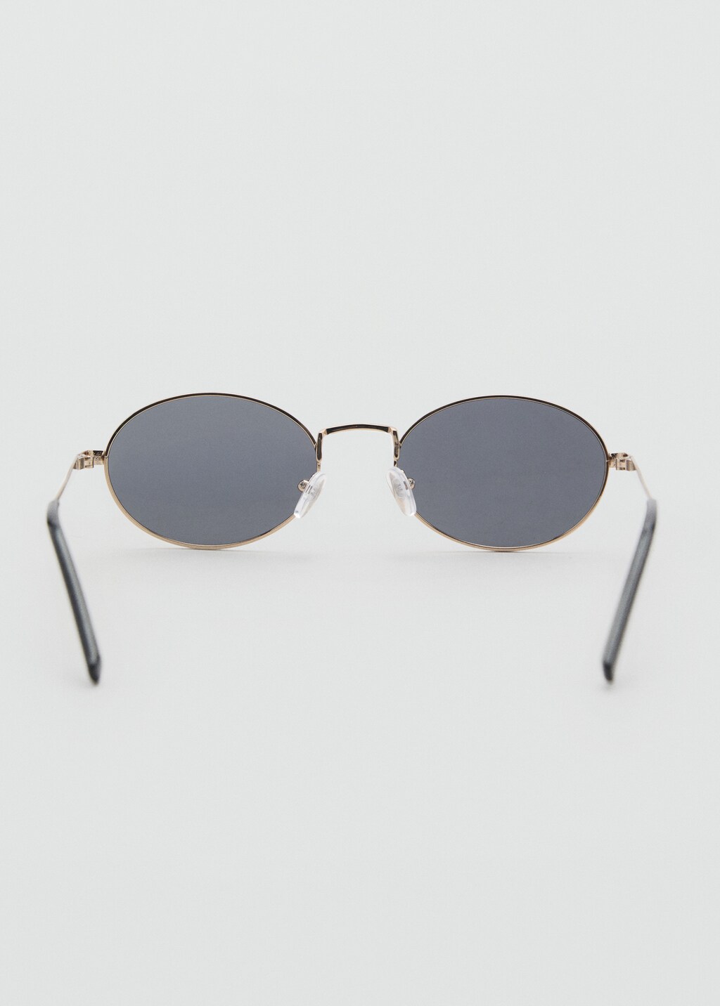 Round metal-rimmed sunglasses - Gold