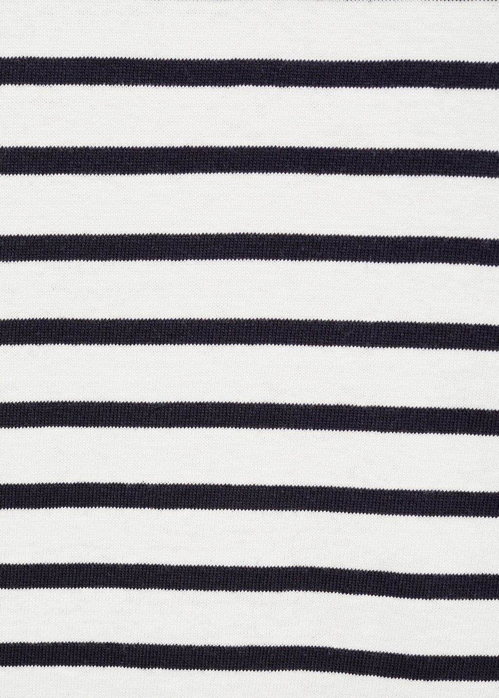 Striped 100% cotton t-shirt - Burgundy