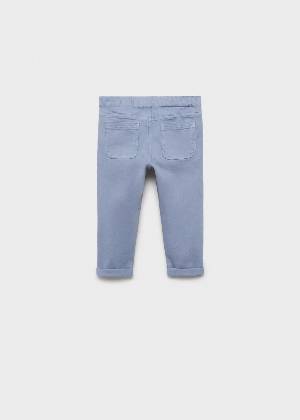 Skinny cotton trousers - Blue