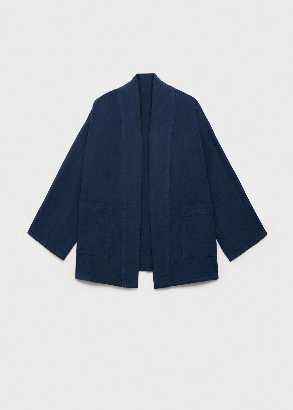 Bamboo kimono jacket - Black