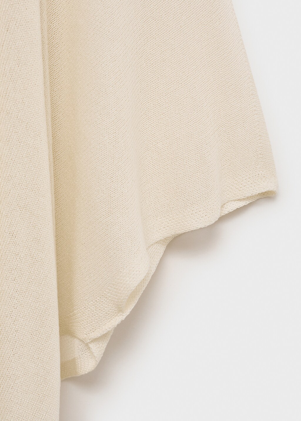 Fine knit long cardigan - Ice Grey