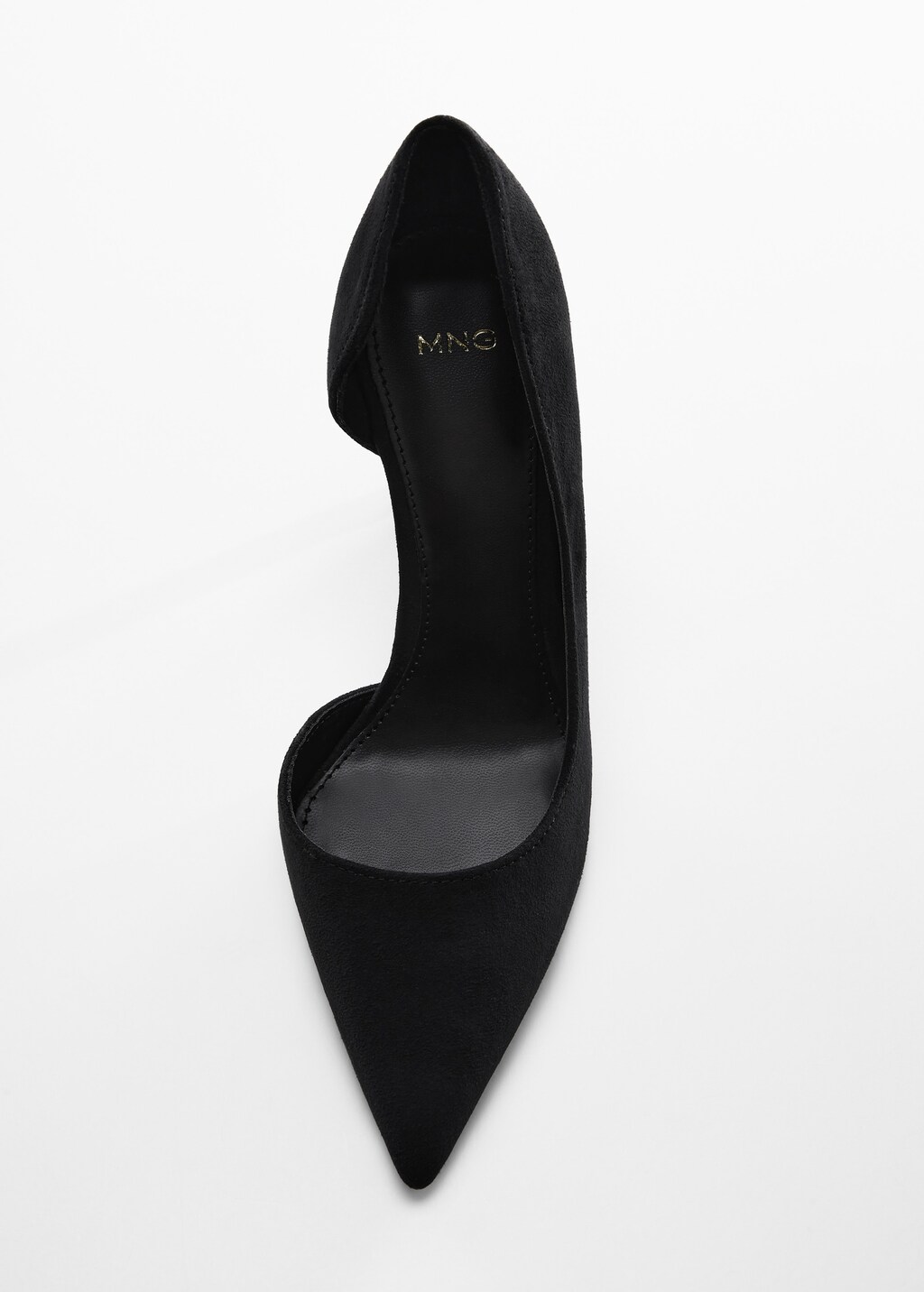 Asymmetrical heeled shoes - Black