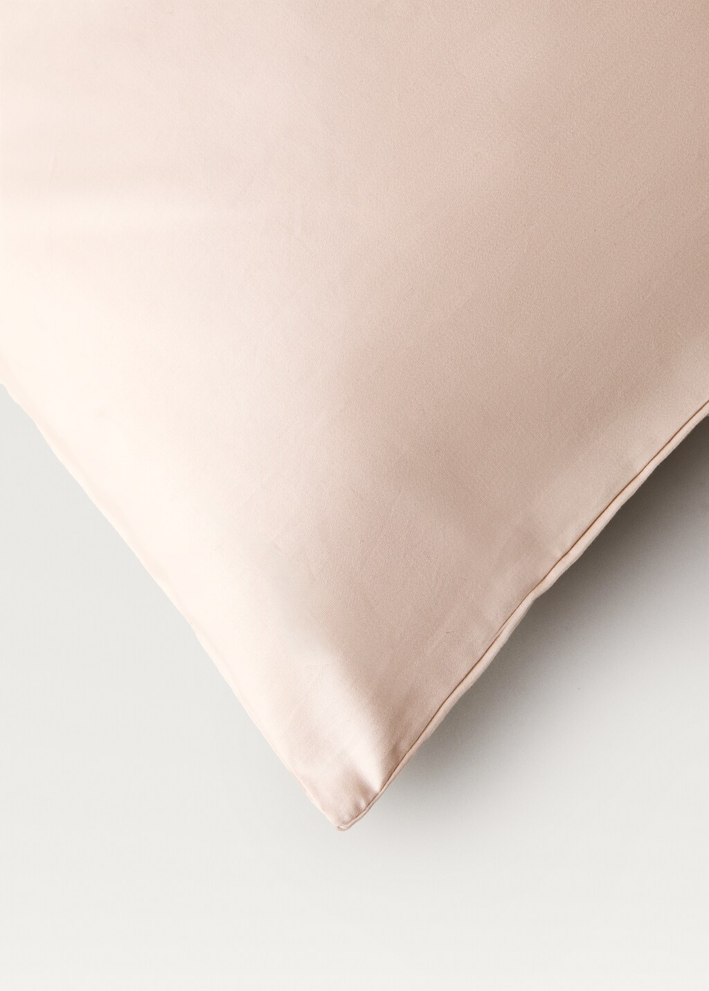 600-thread count satin cotton duvet cover, 150/160 cm - Light/Pastel Grey
