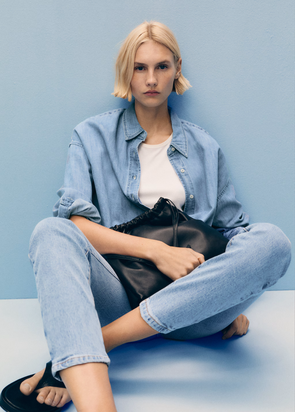 Claudia slim-fit cropped jeans - Open Grey