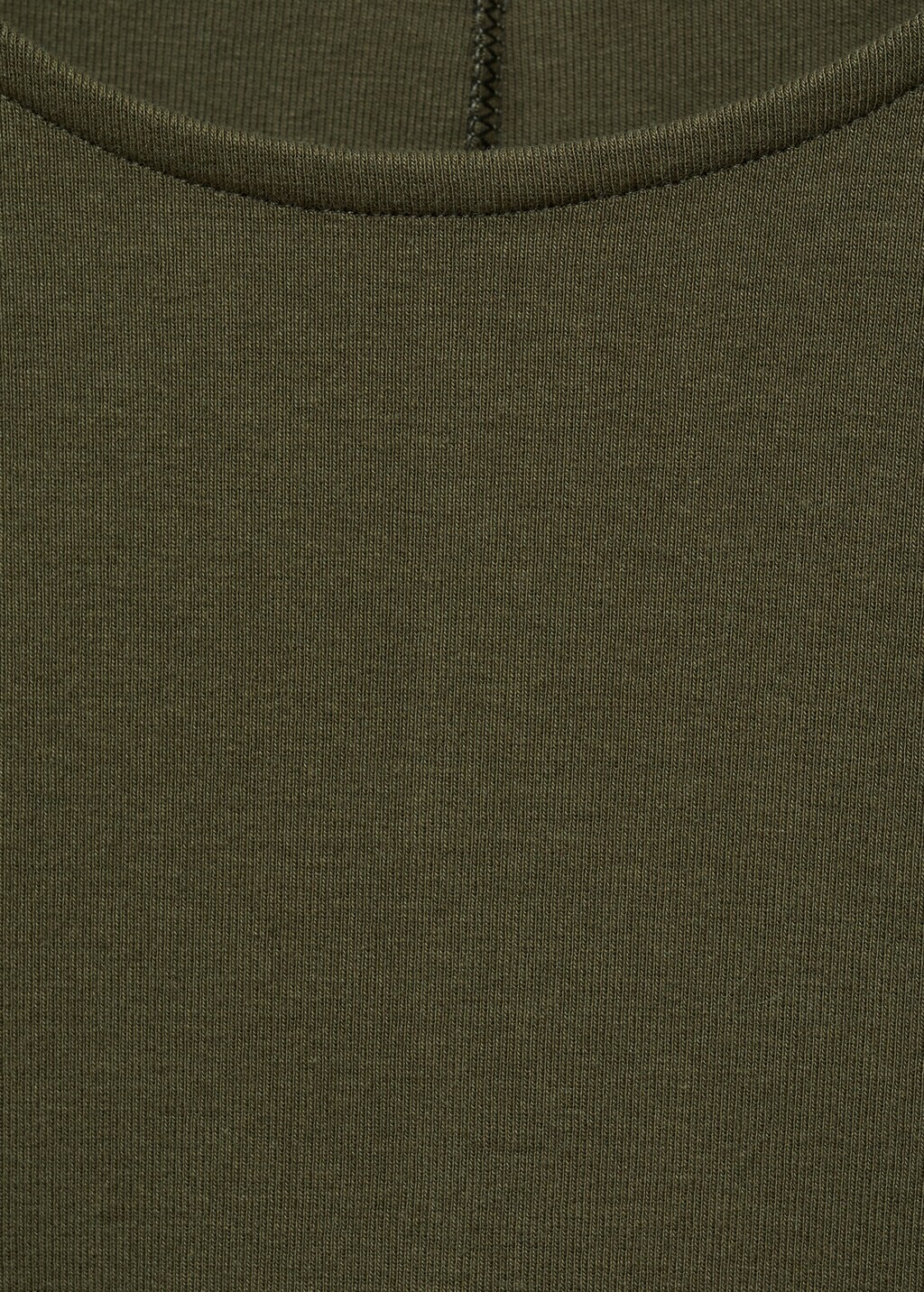 Cotton midi dress - Black