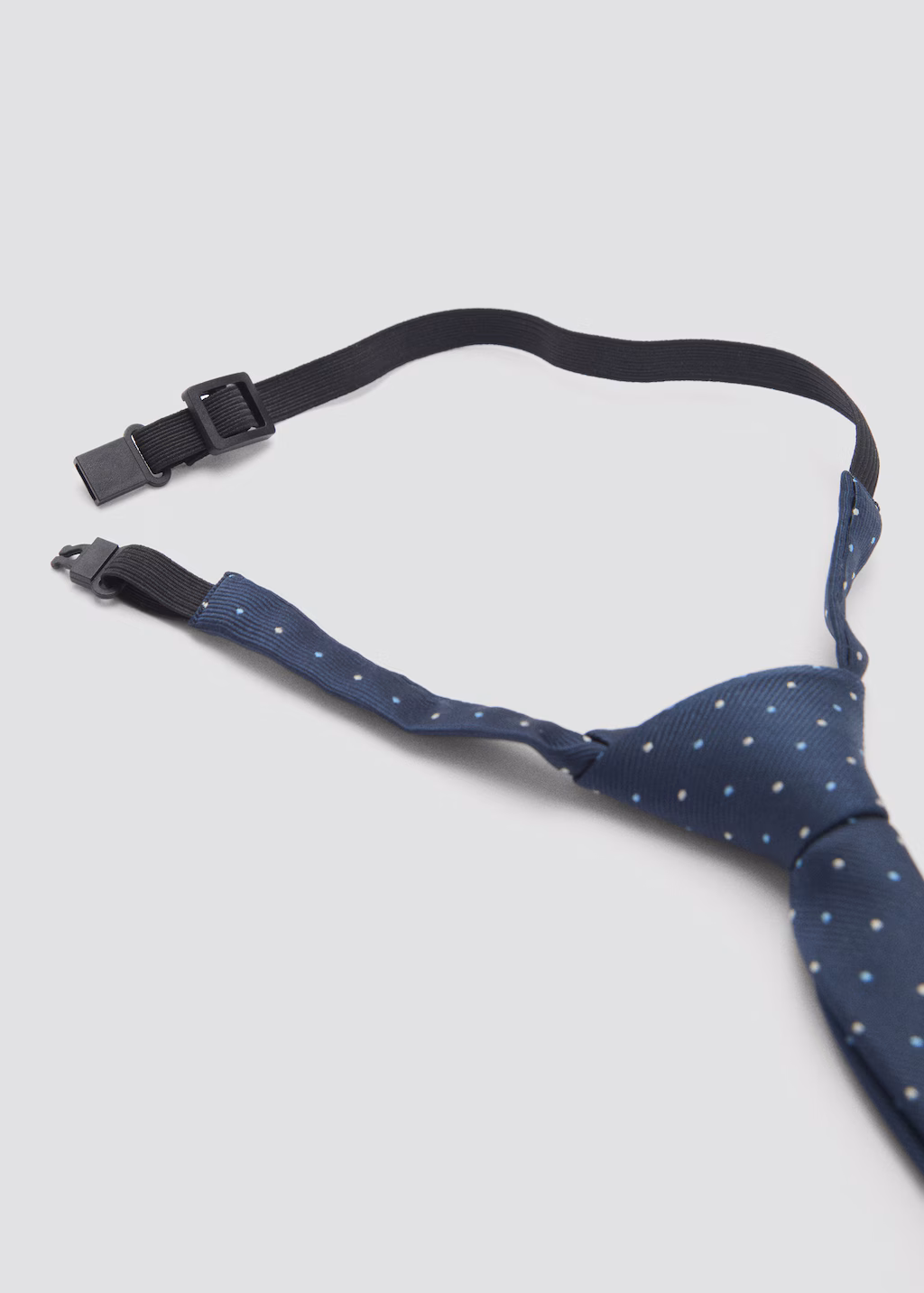 Polka-dot tie - Dark Navy