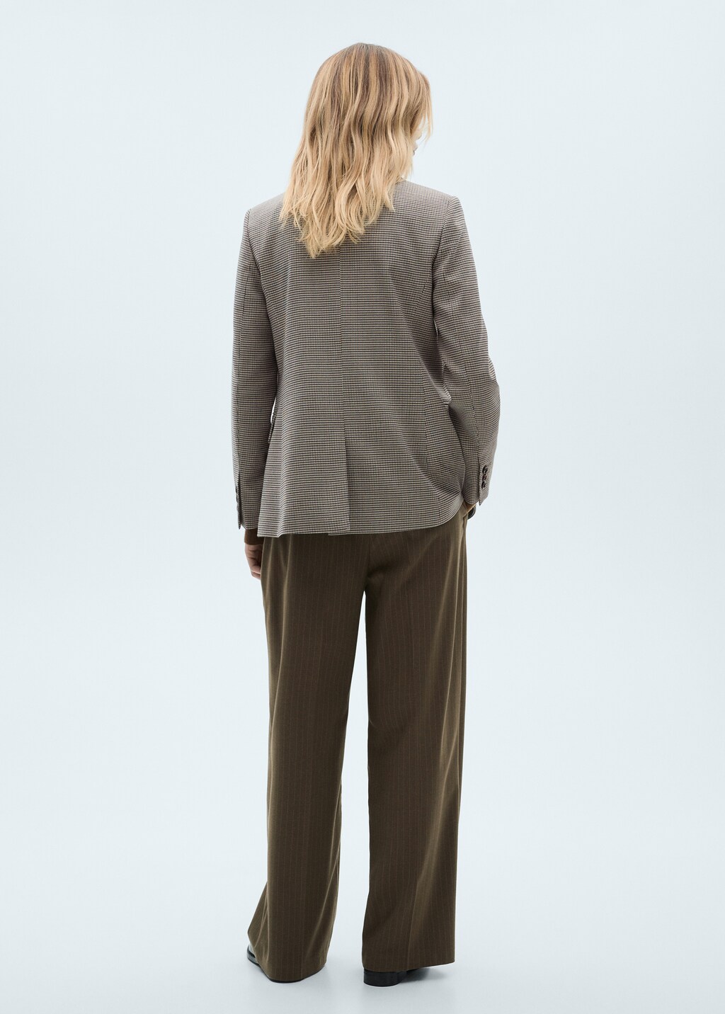 Double-breasted jacket - Brown