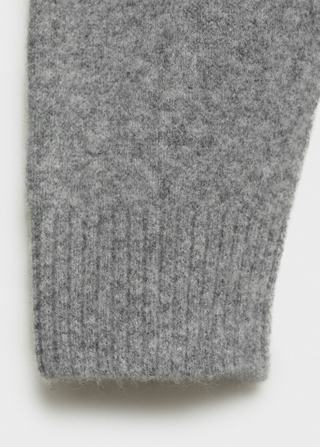 Long knitted cardigan - Beige