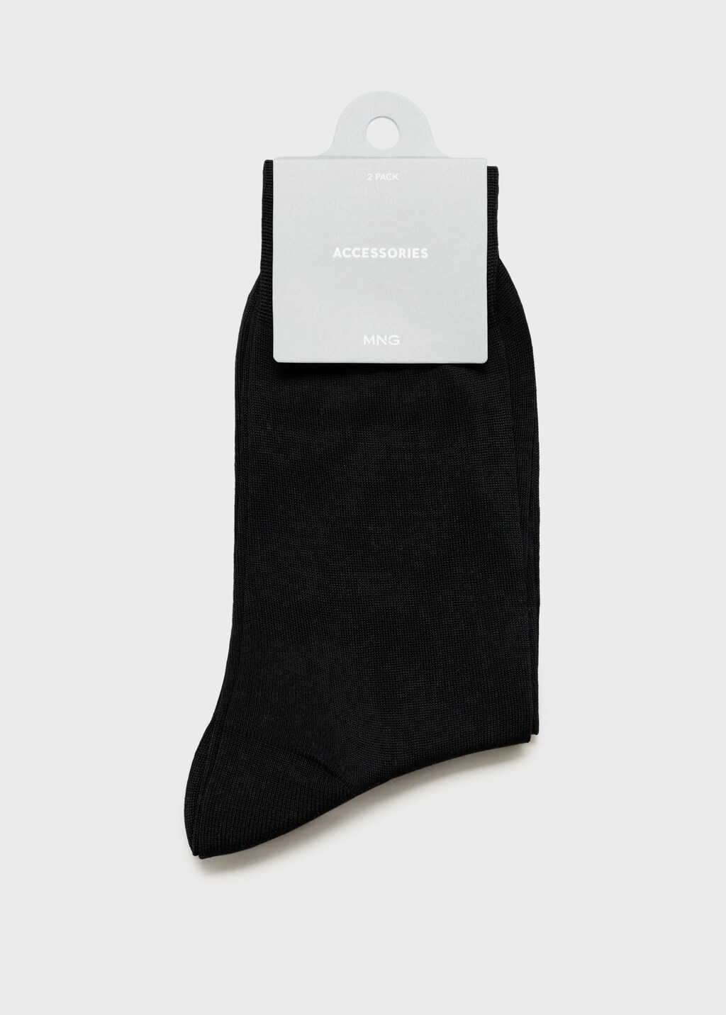 Pack of 2 long cotton socks - Brown