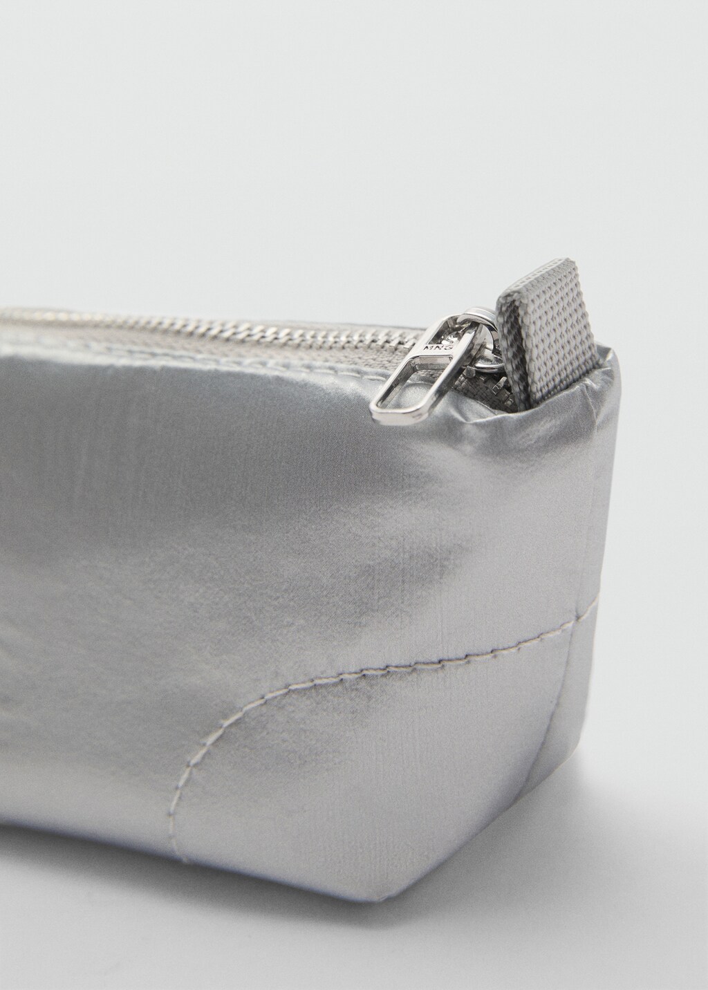 Logo coin purse with zip - Sky Blue