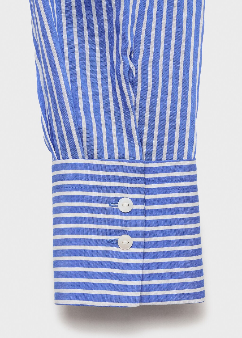 Striped straight shirt - Red