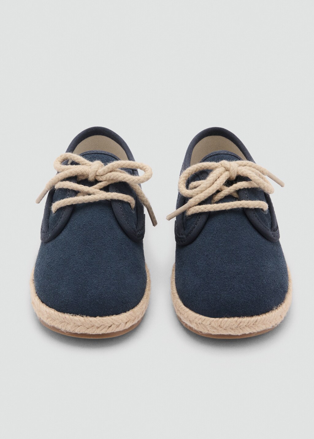 Lace-up leather shoes - Blue