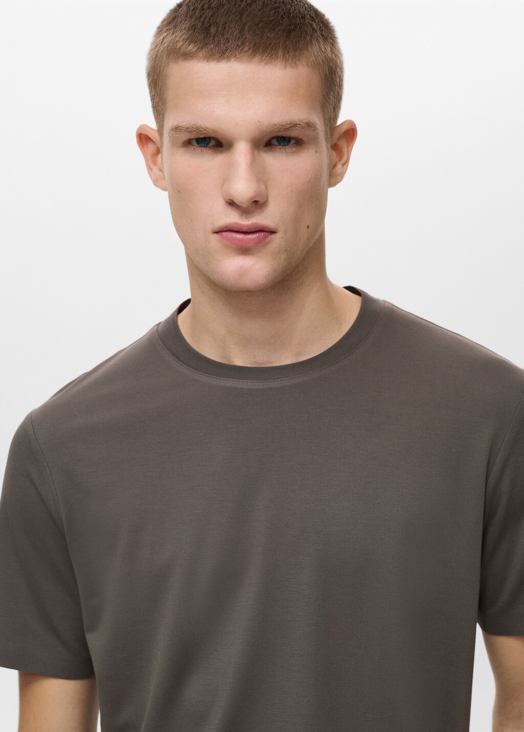 COOLMAX® slim fit T-shirt - Black