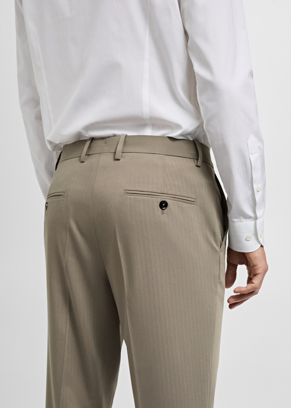Monaco slim-fit suit trousers - Grey