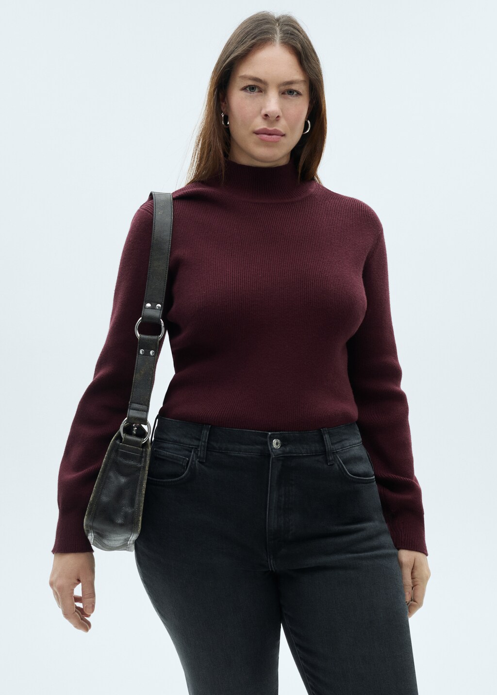 Claudia slim-fit cropped jeans - Open Grey