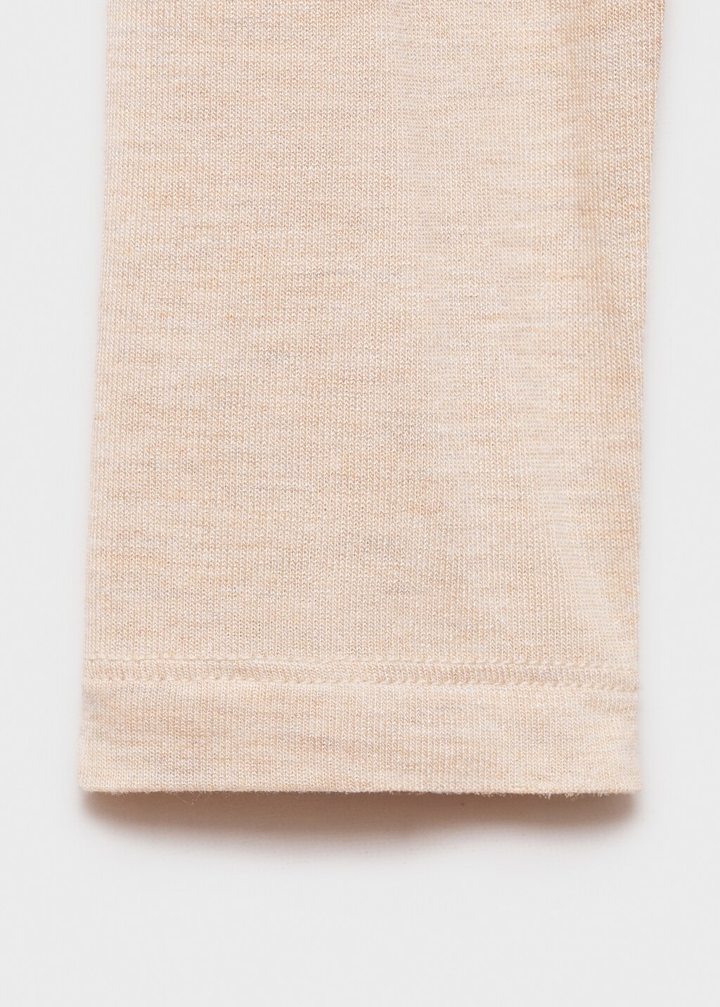 Long-sleeved fitted t-shirt - Black