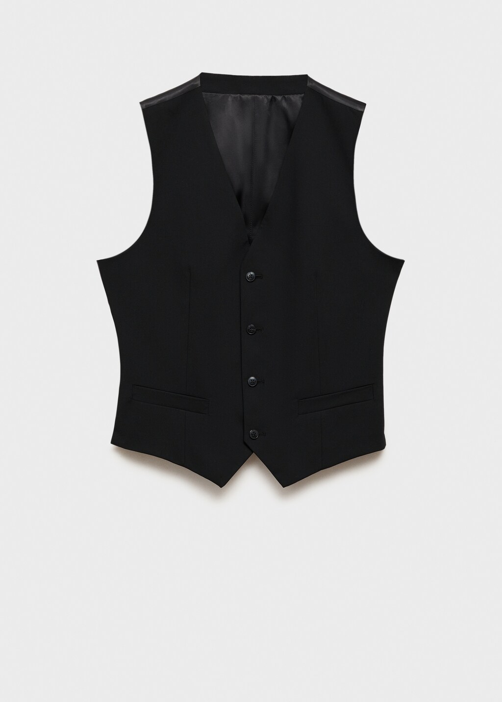 Paris super slim-fit suit waistcoat - Ink Blue