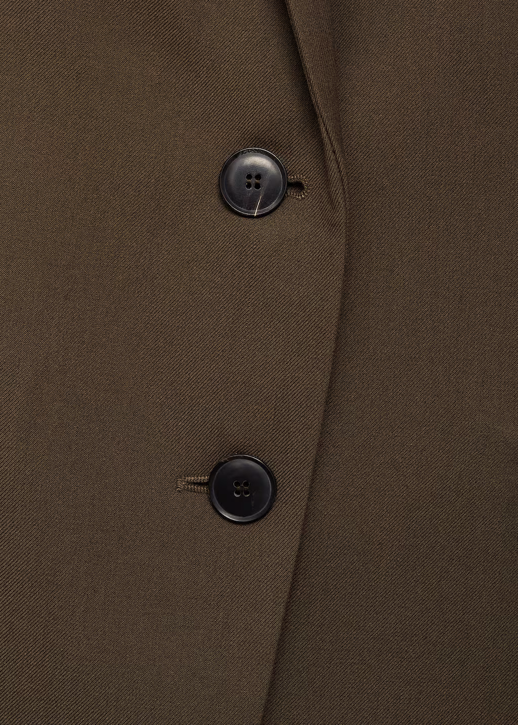 Straight-fit suit jacket - Khaki