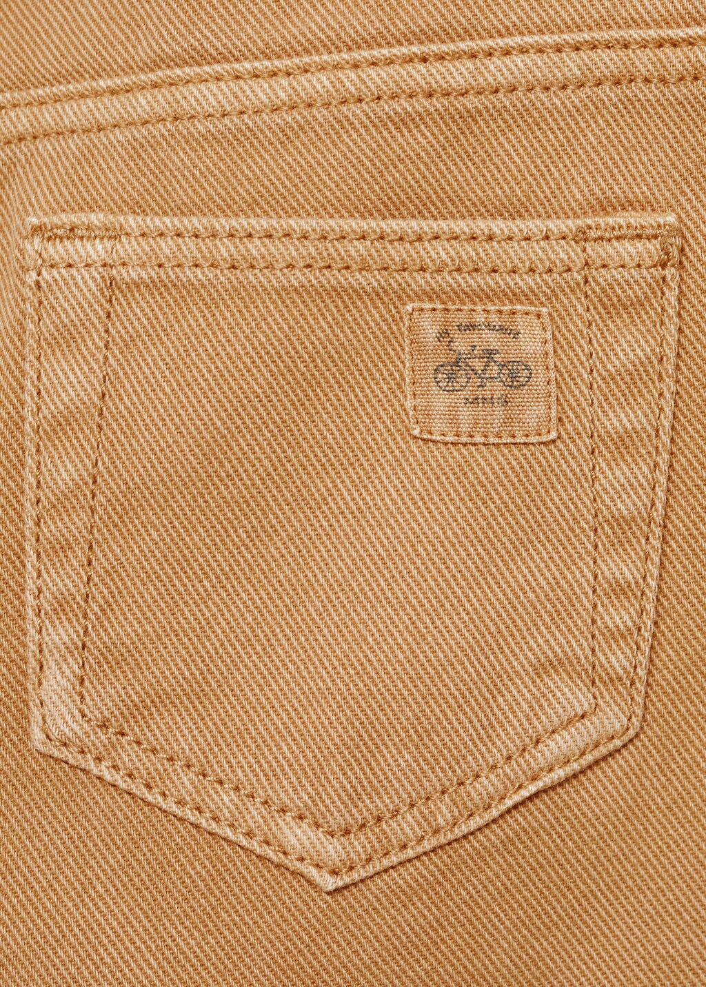 Skinny cotton trousers - Medium Brown