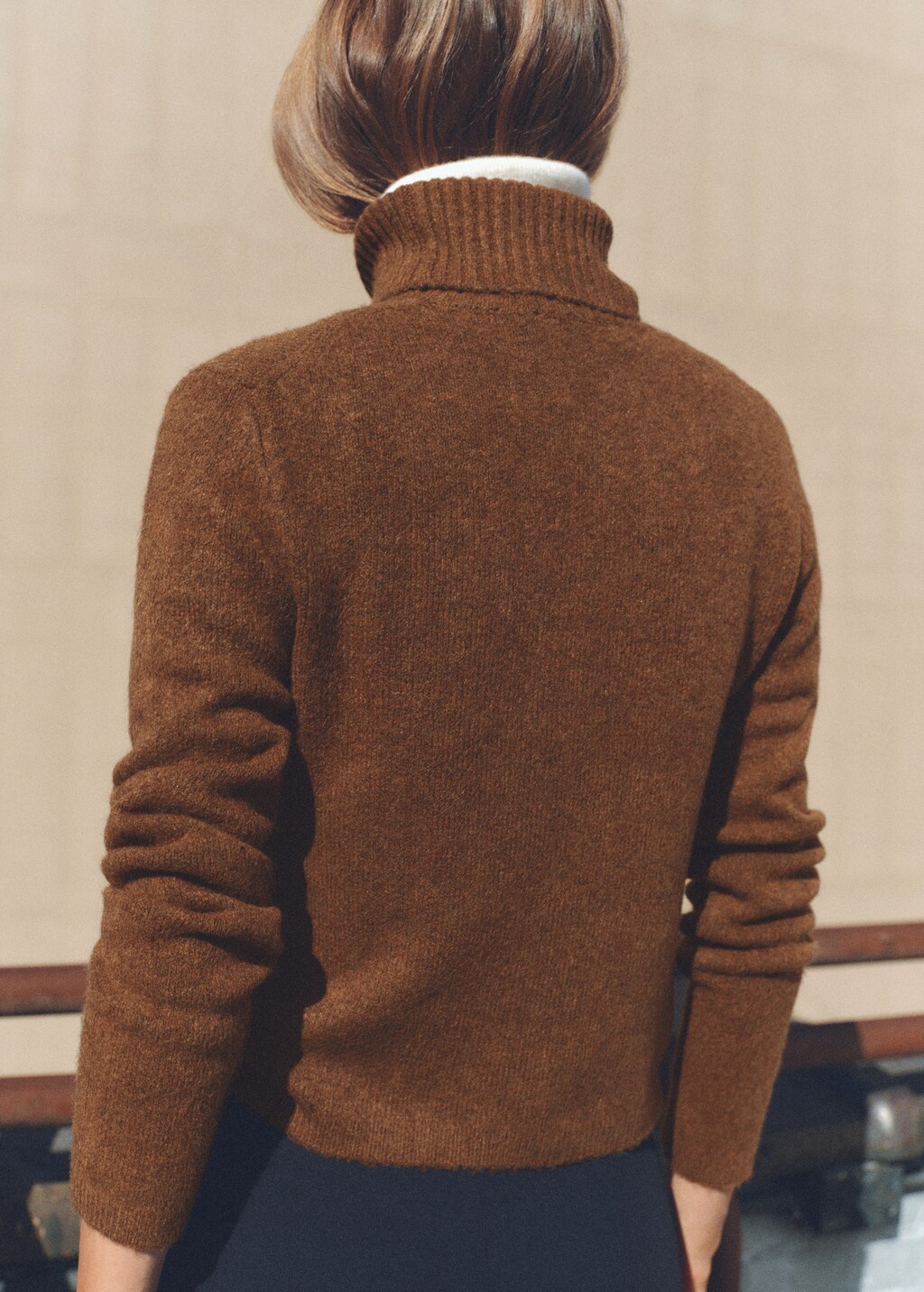Turtle neck sweater - Khaki