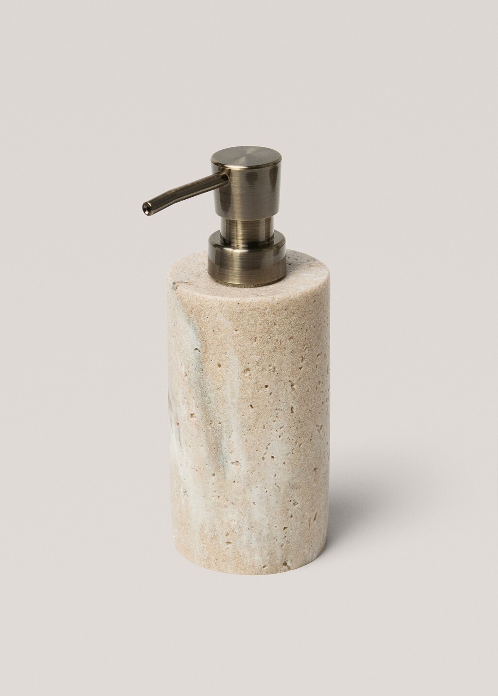 Soap dispenser stone - Light/Pastel Grey