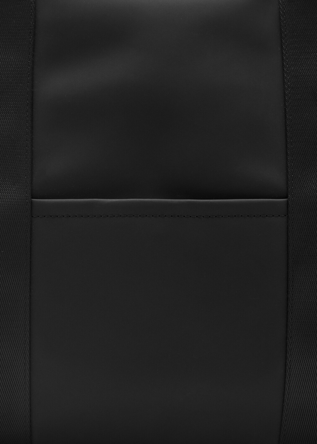 Rubberised bowling bag - Black