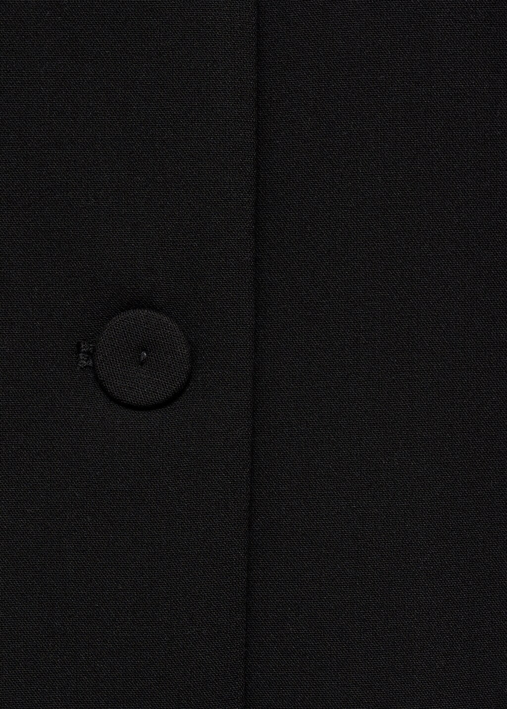 Suit waistcoat with buttons - Black