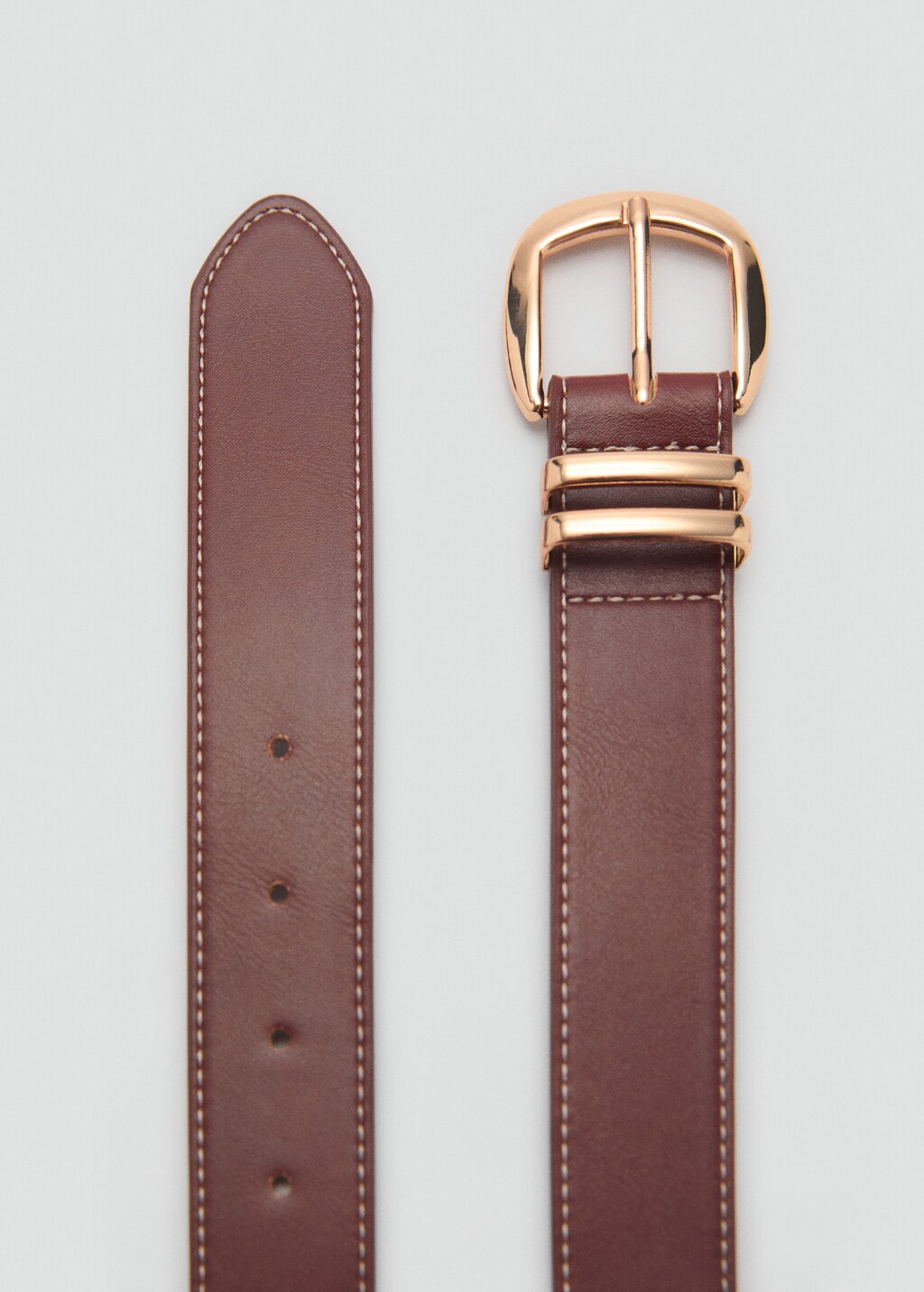 Metal buckle belt - Black