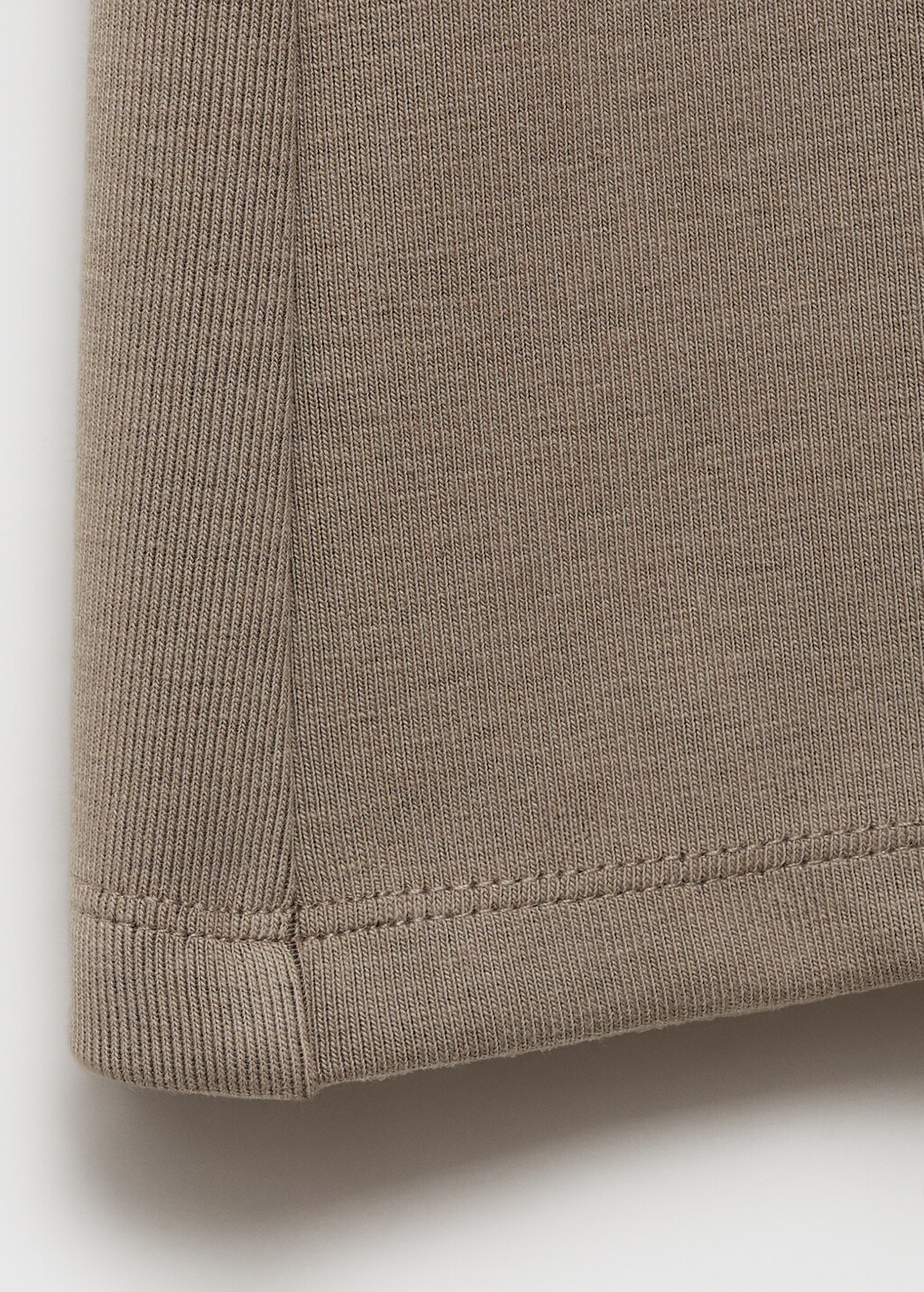 Flared knitted trousers - Medium Brown