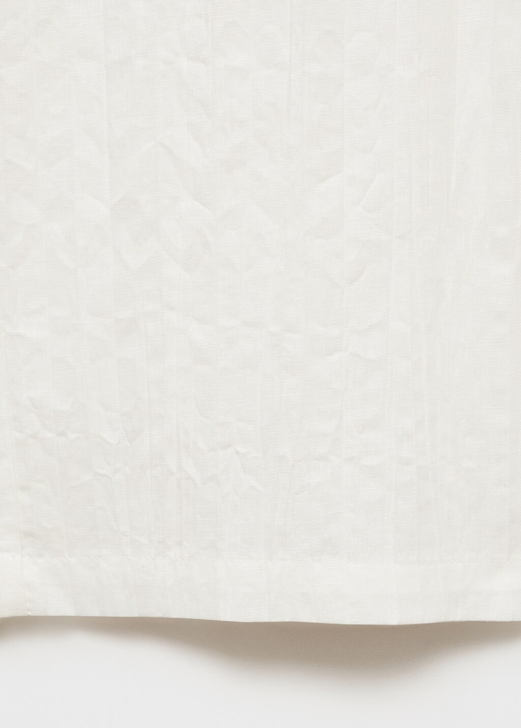 Linen-blend culotte suit trousers - White