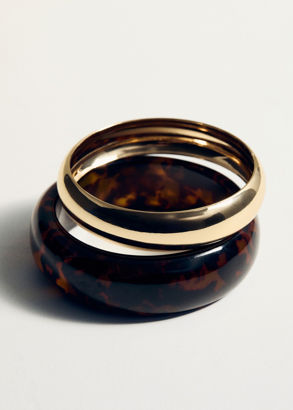 Set of 2 matching bracelets - Gold