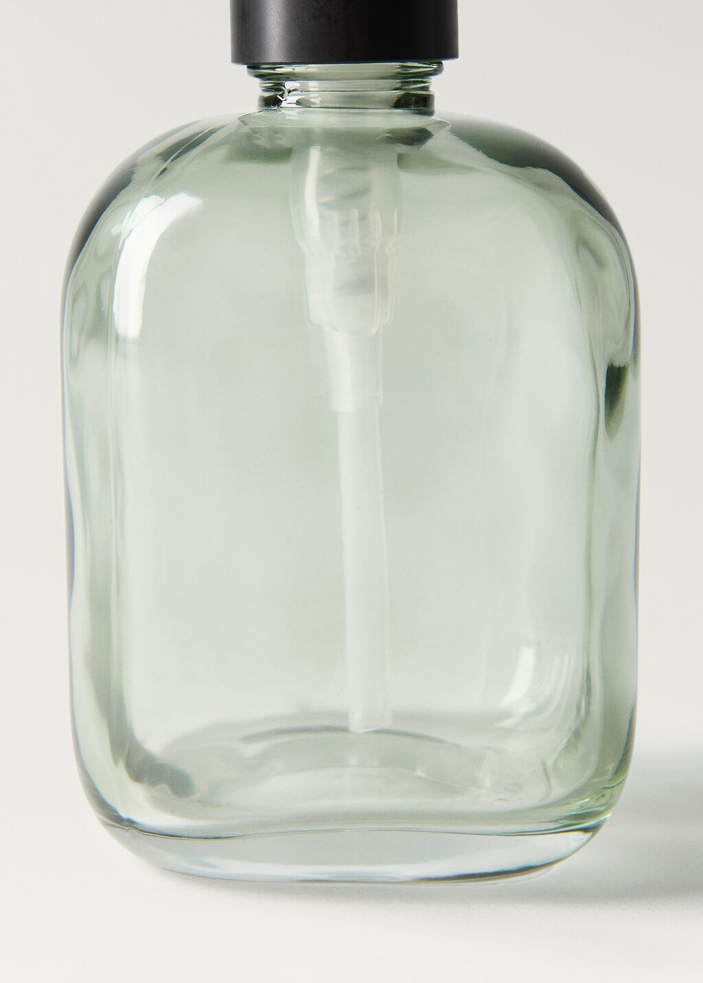 Glass soap dispenser - Ice Grey