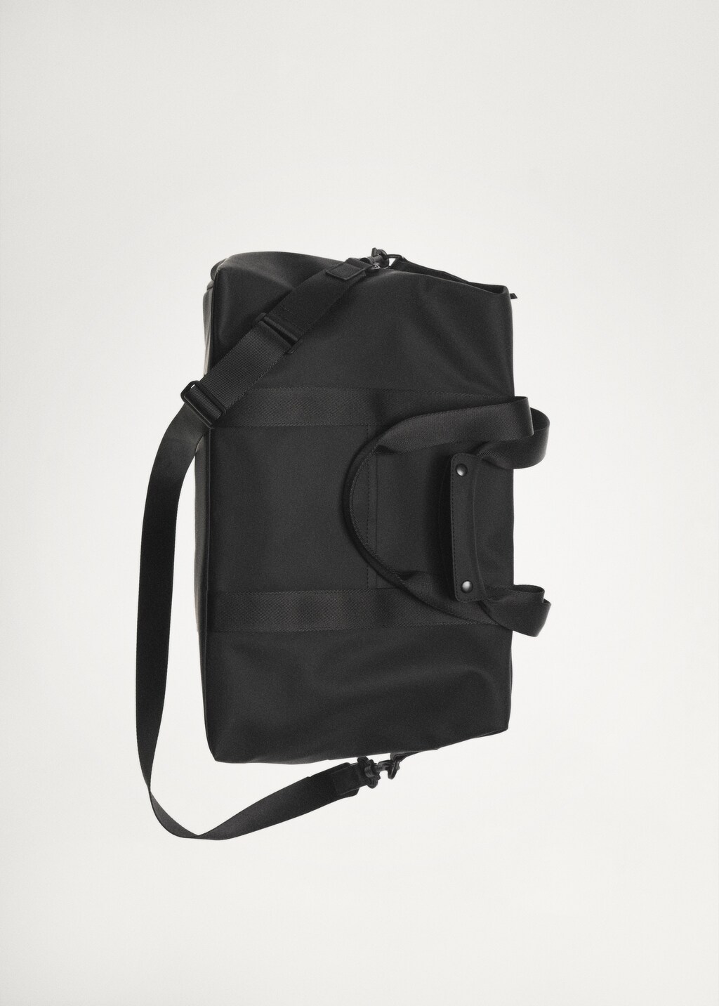 Rubberised bowling bag - Black