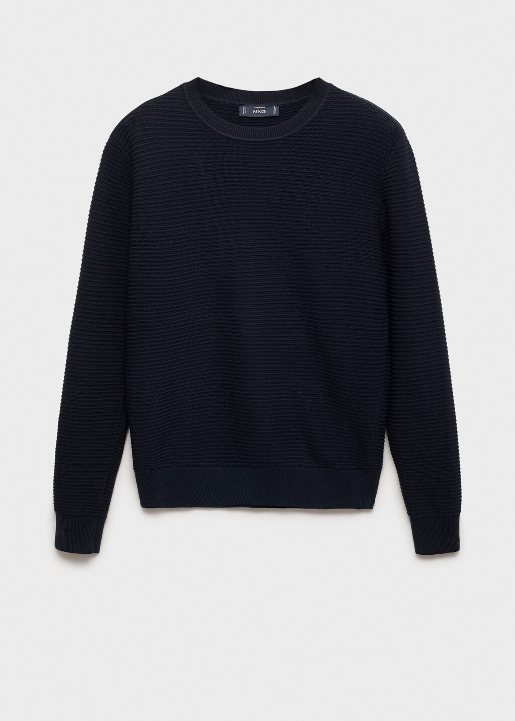 100% cotton braided sweater - China Blue