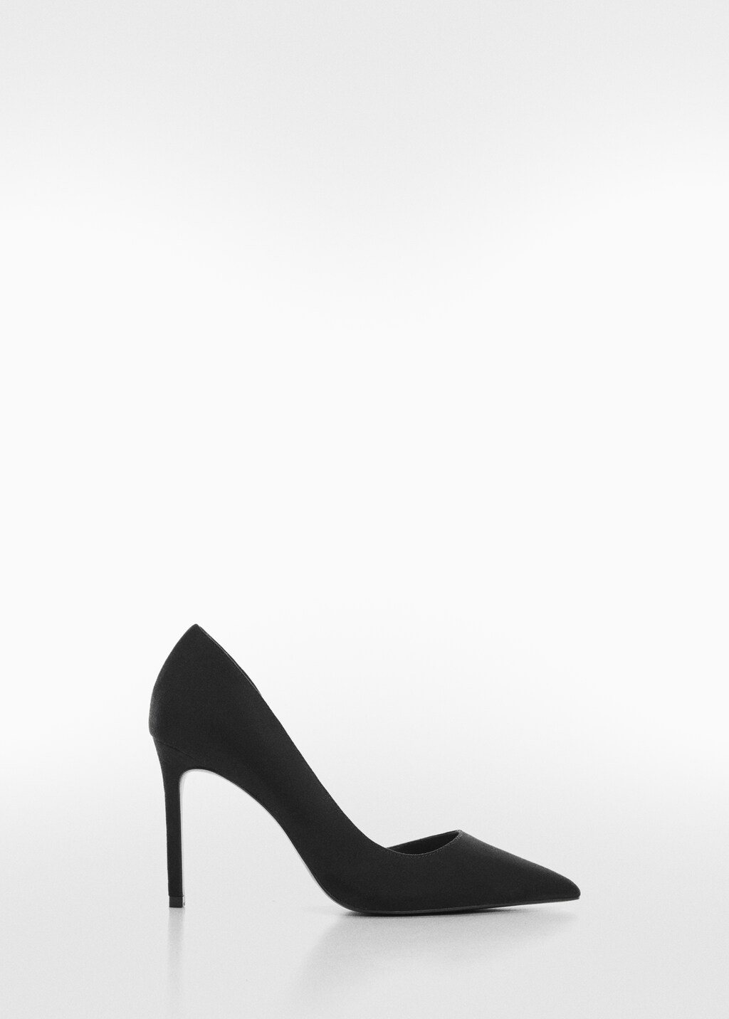 Asymmetrical heeled shoes - Black