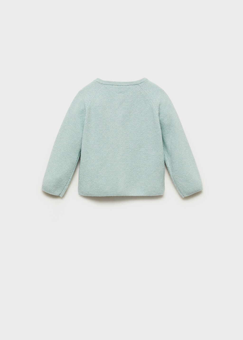 Knit cardigan - Aqua Green