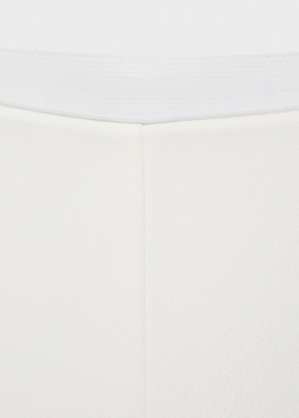 Wideleg suit trousers - Black