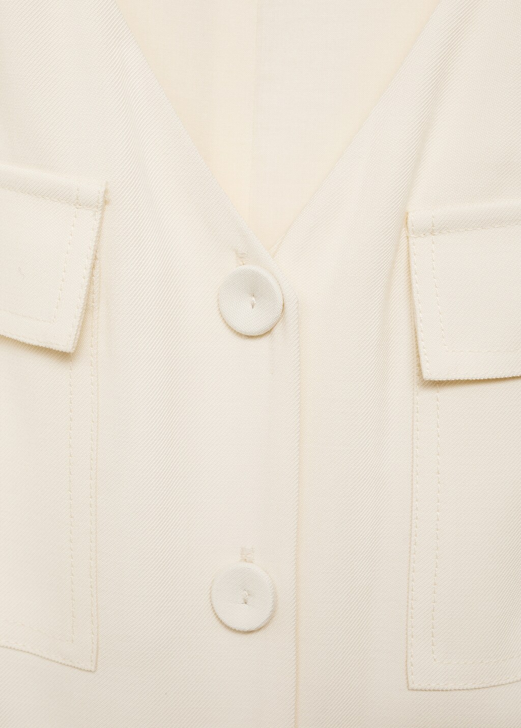 Belt long jumpsuit - Ecru