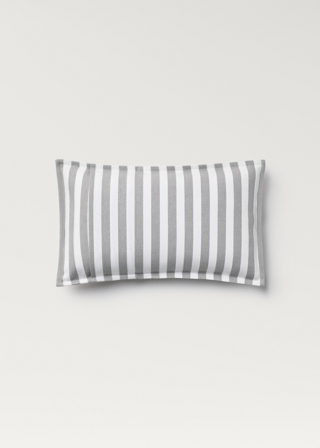 Cushion cover striped print 30x50 cm - Medium Brown