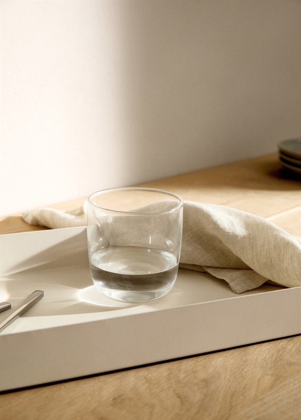 100% glass tumbler - Ice Grey