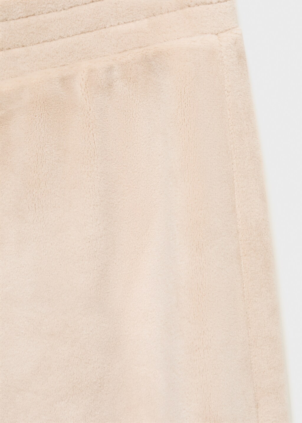 Velour trousers with soft touch - Aqua Green