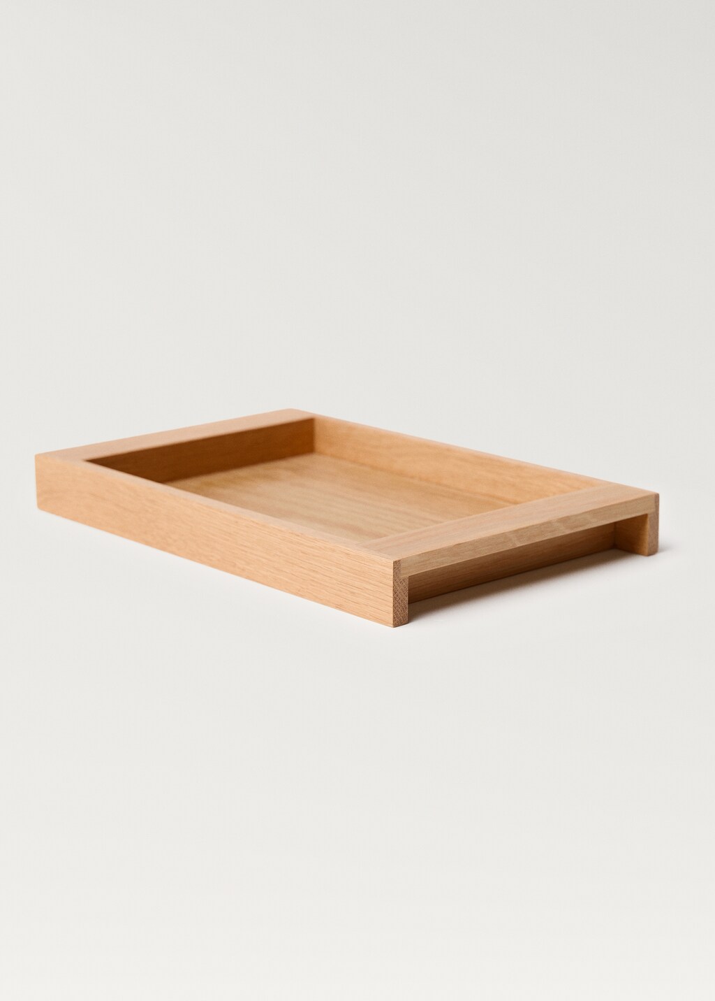 Small rectangular wooden tray - Brown
