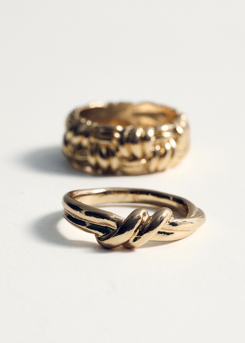Set of combination rings - Gold