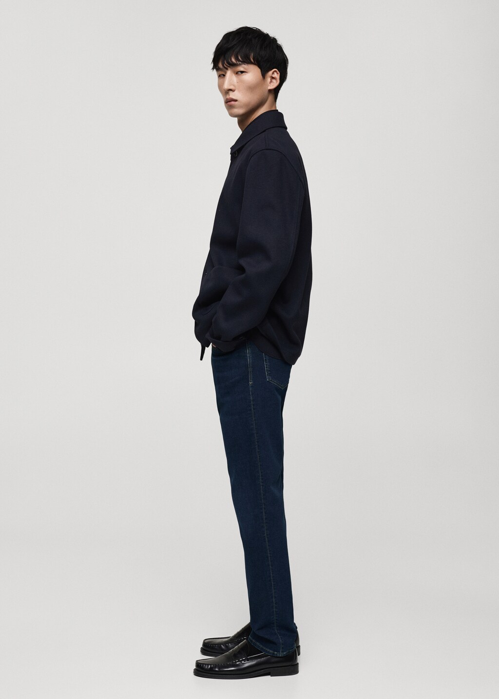 Slim fit Ultra Soft Touch Patrick jeans - Deep Dark Blue