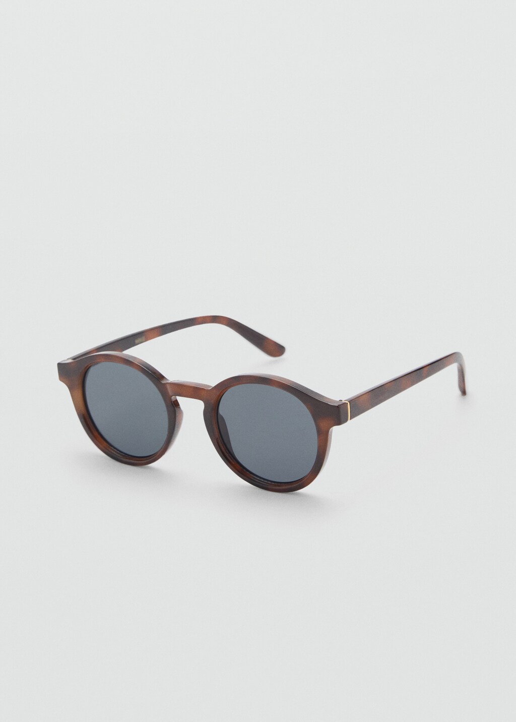 Round-framed sunglasses - Khaki