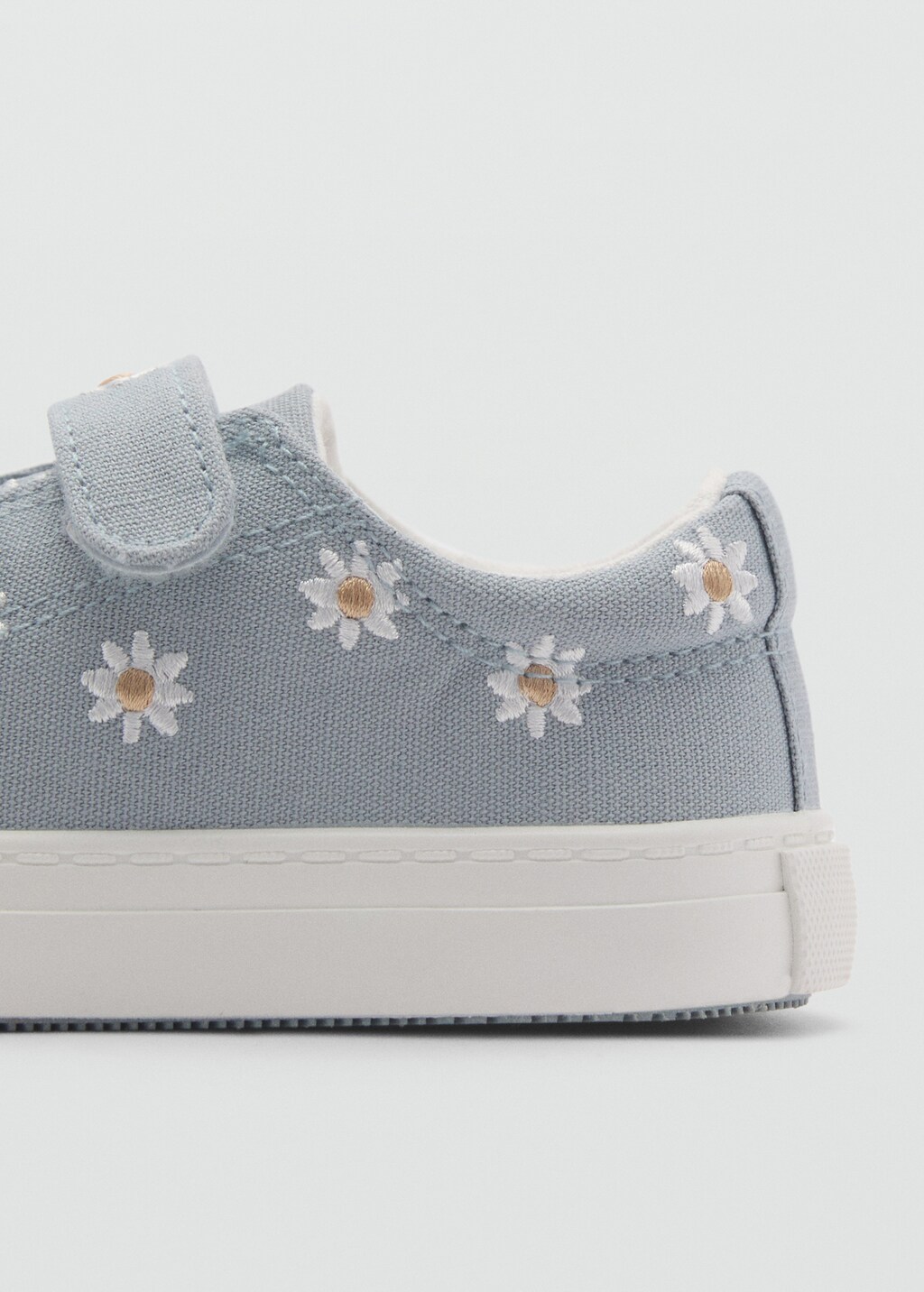Velcro fastening straps sneakers - Sky Blue