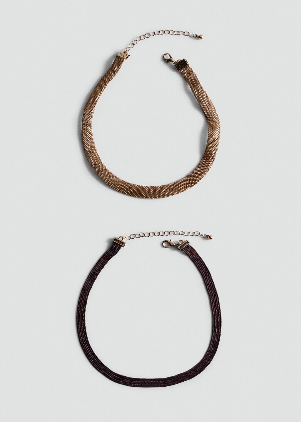 2 chokers pack - Gold