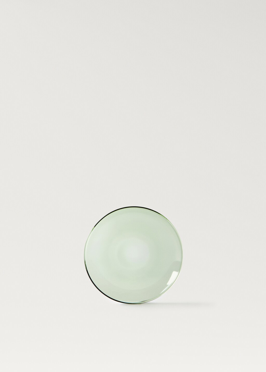 Borosilicate bread plate - Light Pink