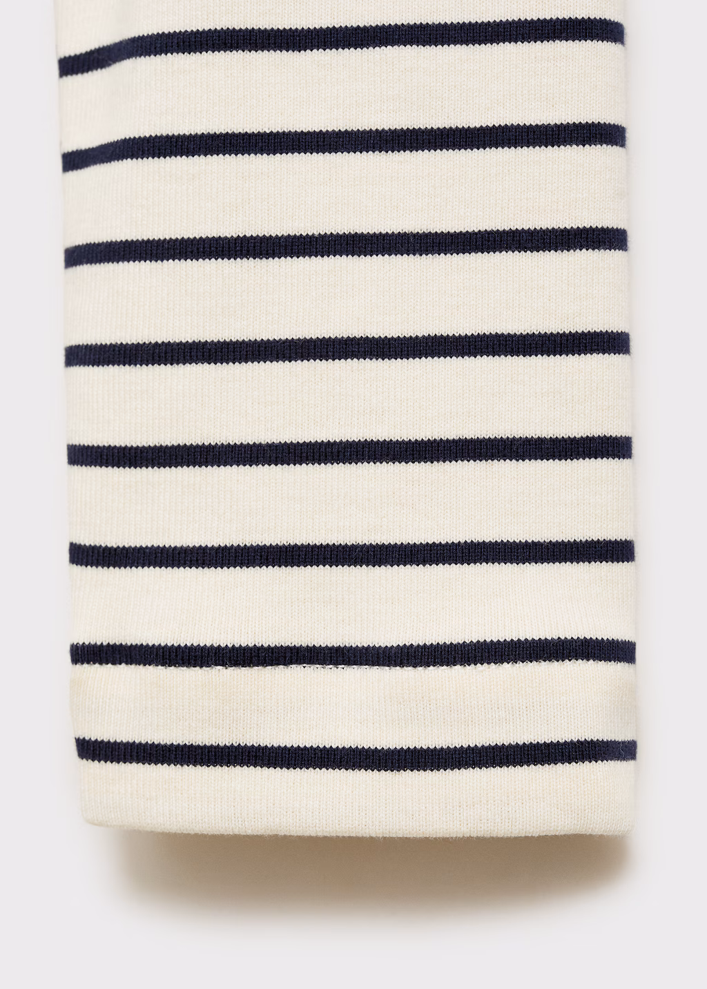 Stripped knit cardigan - Dark Navy